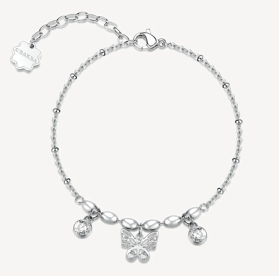 BROSWAY - BRACELET ARGENT PAPILLON CZ