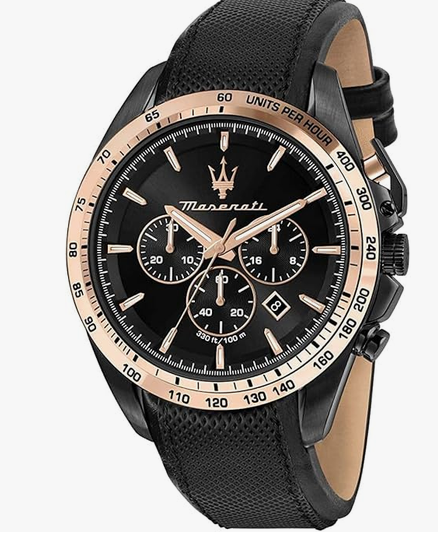 MASERATI - MONTRE HOMME NOIR/CUIVRE