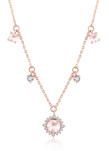 PINKALIE - CHAINE LAURY QUARTZ ROSE
