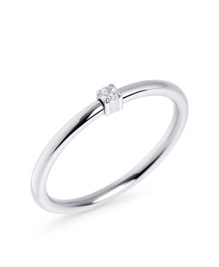 MIA - BAGUE DE PROMESSE ARGENT GR:9