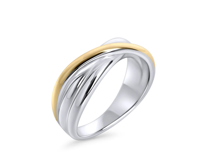 MIA - BAGUE ALMA ARGENT ET OR 