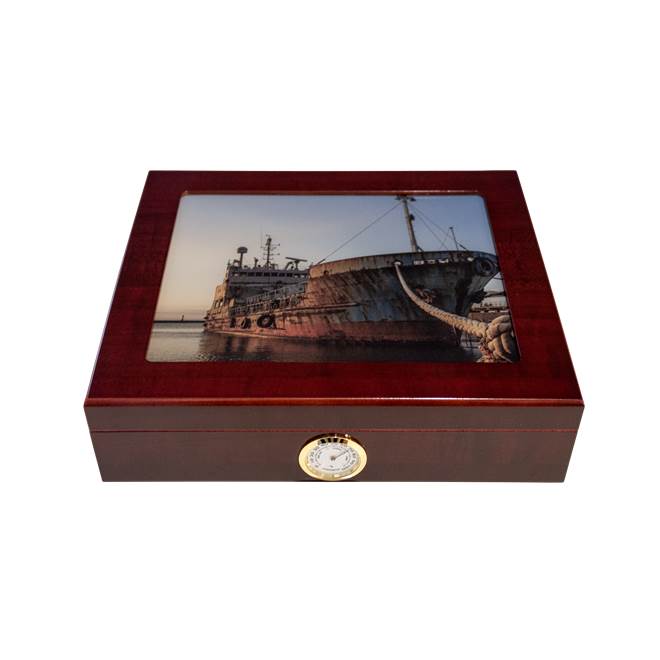 HUMIDOR VITRÉ POUR 25 CIGARES