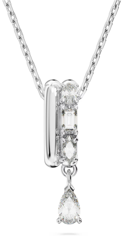 SWAROVSKI - PENDENTIF DEXTERA TAILLES VARIÉES, BLANC, MÉTAL RHODIÉ