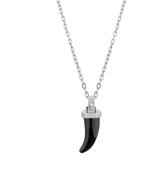 CHAINE AVEC PENDENTIF DENT ARZ STEEL