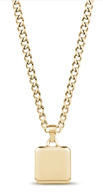 ARZ STEEL - PENDENTIF CARRÉ GRANDEUR:20